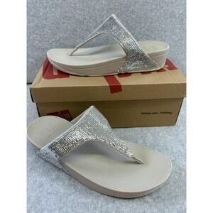FitFlop‎ Electra Micro Toe-Post Shoes Womens Size 10 Sandals Microfibre New